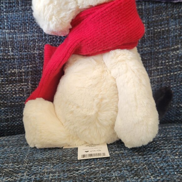 Bashful Winter Puppy Jellycat - Picture 2 of 3